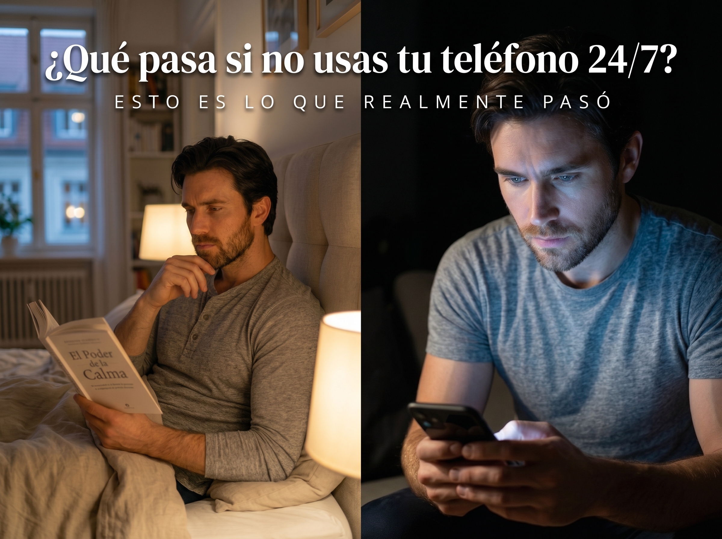 Persona sin móvil durante 24 horas