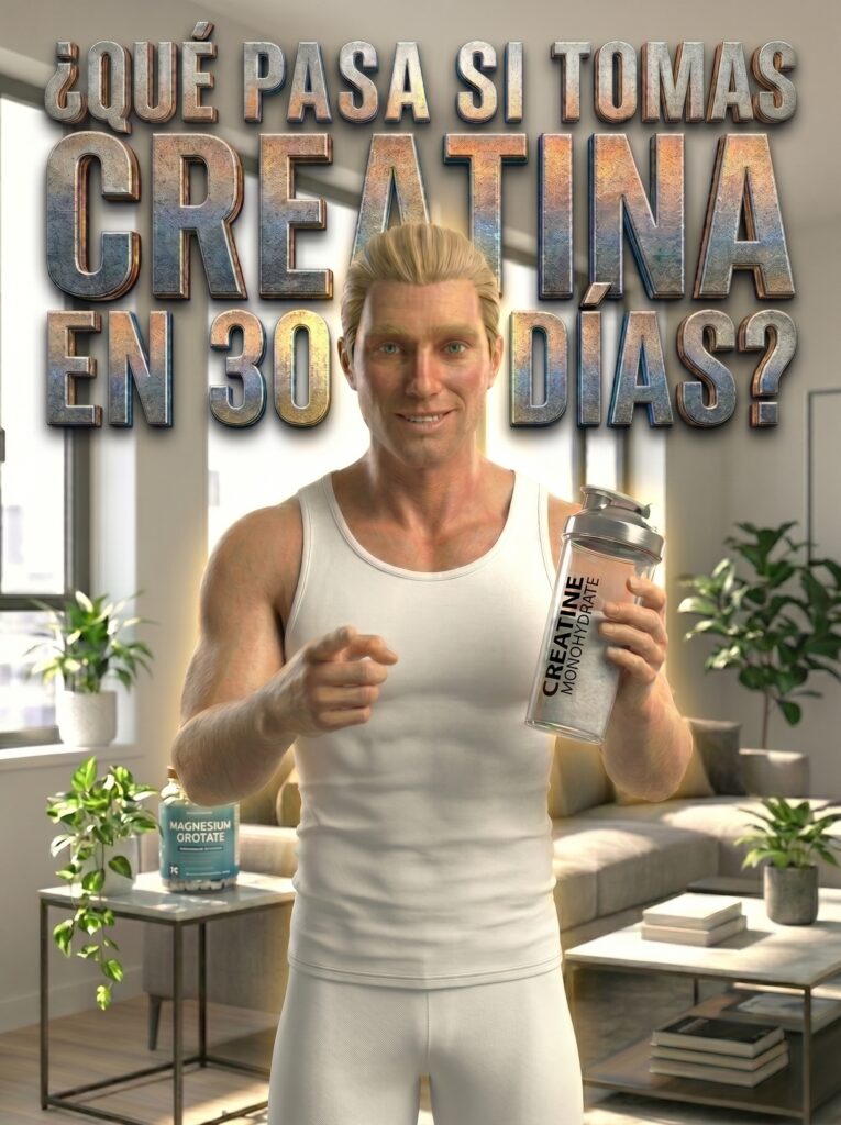 Creatina 30 días