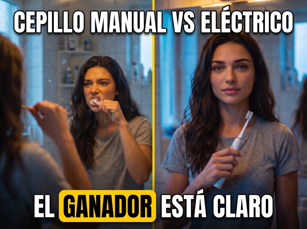 Comparativa cepillo eléctrico vs manual