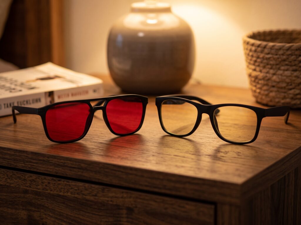 Gafas de luz roja vs gafas de luz azul: ¿Te están engañando?